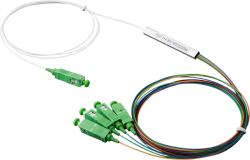 Мини PLC сплитер SC/APC 1x4 0.5м