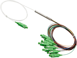 Мини PLC сплитер SC/APC 1x8 0.5м