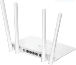 Безжичен рутер Cudy BE3600 Gigabit Dual Band Wi-Fi 7, 4x10-100-1000, 4x5dBi антени, бял