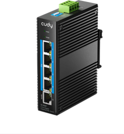 Комутатор/Суич Суич Cudy IG1005P Индустриален 5-Port 10-100-1000M PoE+ Switch 65W