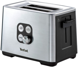 Tefal TT420D30, Ultra mini, Toaster, 700W, 2 Hole, 6 Stage thermostat, Stainless steel