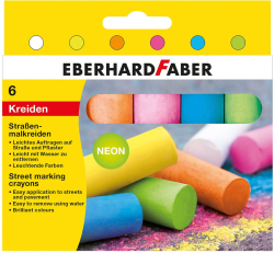  Eberhard Faber Тебешир, 6 неонови цвята