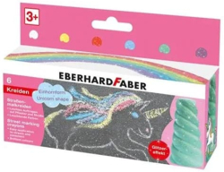  Eberhard Faber Тебешири Unicorn, блестящи, 6 цвята