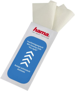 Други HAMA Pro-Optik Мокри кърпи за почистване на очила, фотоапарат, екран, 10 бр. кърпи в пакет