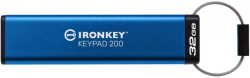 USB памет KINGSTON IronKey Keypad 200 - 32GB XTS-AES 256-bit