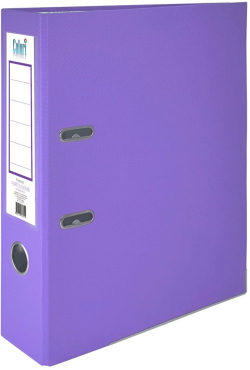 Colori Класьор, 8 cm, PP, с метален кант, несглобен, лилав, 50 броя
