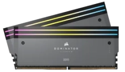 Памет CORSAIR VENGEANCE RGB DDR5 64GB (2 x 32GB) DDR5 6400 CL42-52-52-104 1.35V Intel XMP - BLACK