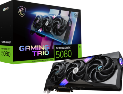 Видеокарта MSI Video Card Nvidia GeForce RTX 5080 16G GAMING TRIO OC