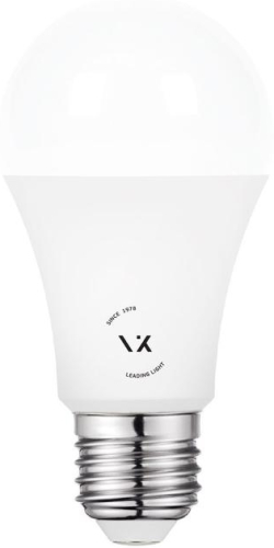 LED лампа 11W 1055lm 4000K 220V E27 Ra>80 360°, класик, PC, бял - VL LED VK/05054/E/C