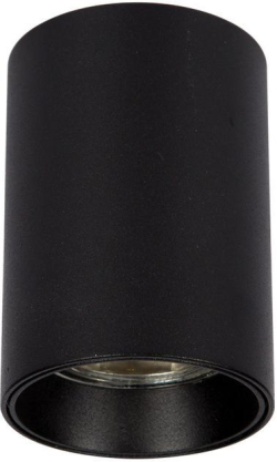  Луна за ОМ за 1бр лампа GU10/Par16, 220V, IP20, Φ60x85mm, IP20, черен - VL LED VK/03139/CE/B