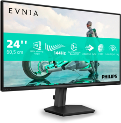 Монитор Philips 24M2N3200NF, 23.8" IPS WLED, 1920x1080@144Hz, 4ms GtG, 0.5ms MPRT, 300cd m-2, 1000:1, Mega Infinity DCR, Adaptive Sync, FlickerFree, LowBlue Mode, Tilt, HDMI, DP