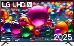 Телевизор LG 86UA75006LA, 86" 4K UltraHD TV 4K (3840x2160), DVB-T2-C-S2, webOS 25 Smart, ThinQ AI, A7 AI, WiFi, HDR10 pro, HLG, ALLM-HGiG