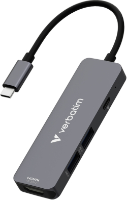 USB Хъб Verbatim USB-C Essentials Multiport Hub 4 Port