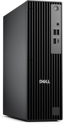 Компютър Dell Pro Slim QCS1250, Intel Core i5-14500 vPro, 16 GB DDR5, 512GB SSD NVMe, HDMI, USB Type-C, Windows 11 Pro