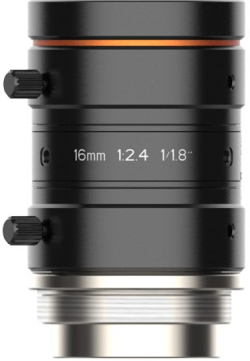 Аксесоар за фотоапарат HIKROBOT MVL-HF1624M-10MP, Machine-Vision обектив, FA Series, HF, 16мм, C-Mount, F2.4-F16, Ø 9мм, 1-1.8'', черен