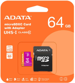 64G SDXCM+A UHS-I CL10A1 ADATA
