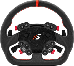 SIMAGIC GT1 D Steering Wheel with GT Pro Hub(K)| Shifter & Clutch Paddles, Leather. S208