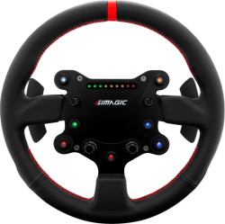 SIMAGIC GT‑Style GTS Steering Wheel for GT Simulation, suede finish