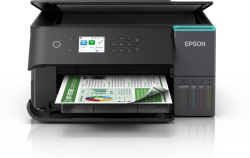 Мултифункционално у-во Epson EcoTank L6360, Цветен Мастиленоструен, print/scan/copy, A4, 35/23 стр./мин, 4800 × 1200 dpi, Wi-Fi, USB, LAN, duplex, черен