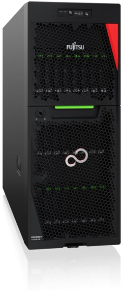 Сървър FUJITSU PRIMERGY TX1330 M6 Intel Xeon 6369P 8C-16T 3.30 GHz 1x32GB DDR5-4800 8x2.5inch 2x1Gb + 1Gb iRMC adv. eLCM TPM 2.0