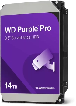 Хард диск WD Purple Pro Surveillance, 14 TB, 512MB, SATA 3