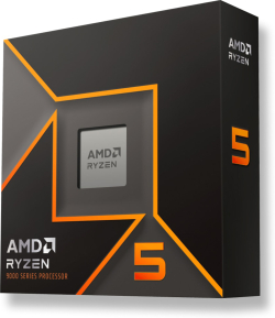 Процесор AMD RYZEN 5 9600X MPK, 6-Core, 3.9 GHz, 32MB, 65W, AM5