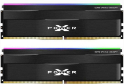 Памет Silicon Power XPOWER Zenith RGB Black 32GB(2x16GB) UDIMM DDR5 6000MHz CL30