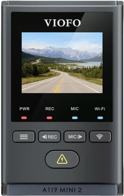 Мултимедиен продукт VIOFO Видеорегистратор Dash Cam A119 MINI 2 - GPS Module, 2K HDR, 60 FPS,  Sony STARVIS 2