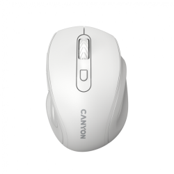 Мишка Canyon 6 buttons wireless 2.4Ghz mouse, MX8650A Sensor, DPI up to 1600, Injection case, 3 M life times left and right switches, 2xAAA