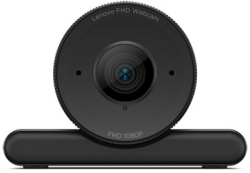 Уеб камера LENOVO, FHD 1080p, фиксиран FOV78, двойни микрофони, автофокус, USB-A, 1.5m, фиксиран кабел, черен