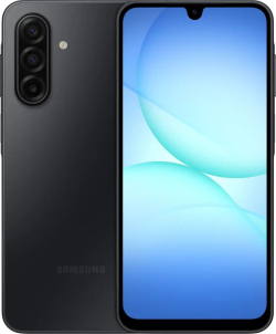 Смартфон Samsung Galaxy A17 5G, 6.7" 2340 x 1080, 8GB, 256GB, 50MP, USB Type-C, DS, 4860 mAh, Bluetooth 5.3, Черен