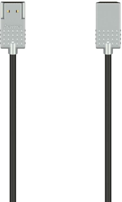 HAMA Кабел Ultra-Slim HDMI - HDMI, 4K, 18 Gbit-s, Ethernet, 2.0 м