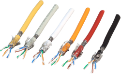  Raw Cable Cat. 7 S-FTP, LSZH, 100 m, Yellow