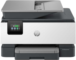 Мултифункционално у-во HP OfficeJet Pro 9120B, 4-в-1, A4, 24/20ppm, 1200x1200dpi, 4800x1200dpi, Wi-Fi, LAN, Duplex, ADF 50, факс, сив
