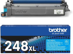 Brother Тонер TN-248XLC, 2300 страници-5%, Cyan