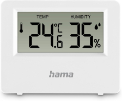 Продукт HAMA Ebro Цифров термометър-хигрометър, бял