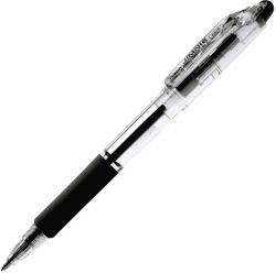  Zebra Химикалка Jimnie, 0.7 mm, прозрачна, черна