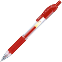  Zebra Гел ролер Sarasa Dry X20, автоматичен, 0.5 mm, червен