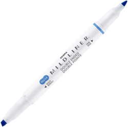  Zebra Текст маркер Mildliner Cool & Refined, двоен, тъмносин