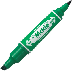  Zebra Перманентен маркер Hi-Mckie, двоен, 2-4 mm, зелен