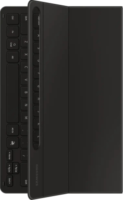 Аксесоар за таблет Samsung Book Cover Slim за Samsung Tab S9/ S9 FE, Pogo Pin конектор, QWERTY, Galaxy AI бутон, Черен