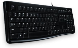 Клавиатура Keyboard K120 Ukrainian black