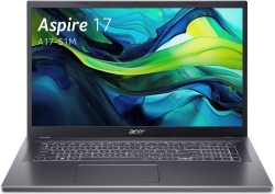 Лаптоп ACER Aspire 17 A17-51M-719D, Intel Core 7 150U, 16 GB LPDDR5, 512GB M.2 NVMe SSD, 17.3" Full HD, NOOS