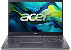 Лаптоп Acer Aspire 5 A15-51M - 15.6 FHD IPS, Intel Core 5-120U, 16GB LPDDR5 RAM, 1TB SSD, Free DOS