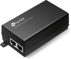  PoE Инжектор, TP-Link, POE260S, 48VDC, 30W, 2x2.5G