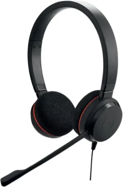 Слушалки с микрофон Jabra Evolve 20 MS Stereo USB-C-А Adapter