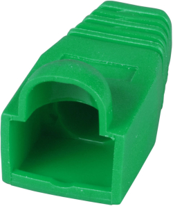  Кабелни обувки за RJ45, зелени