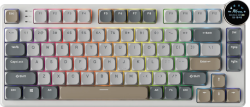 Клавиатура ROYAL KLUDGE RK N80 Pearly Dawn Gaming Keyboard Red switch