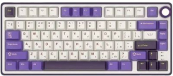 Клавиатура ROYAL KLUDGE R75 Blackberry Mousse Gaming Keyboard K silver switch