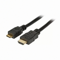 Кабел EFB Elektronik HDMI-A към HDMI Mini-C, 2 м, черен